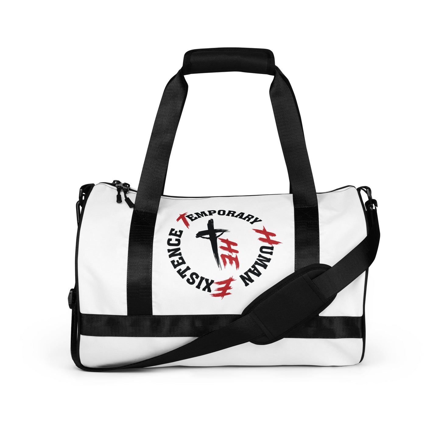 All-over print gym bag - Sacrifice Logo