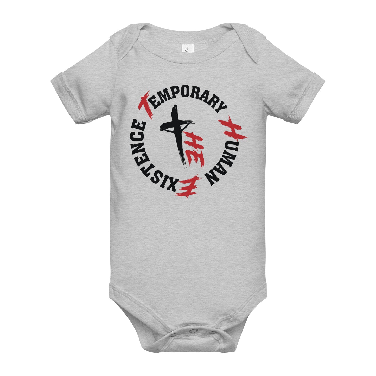 Baby Short Sleeve Onesie - Sacrifice Logo