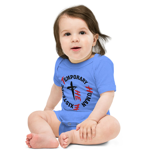 Baby Short Sleeve Onesie - Sacrifice Logo