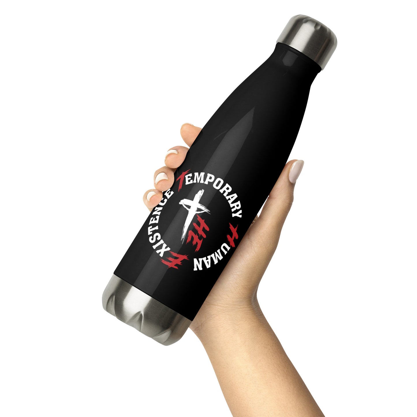 Stainless steel water bottle - Sacrifice Logo