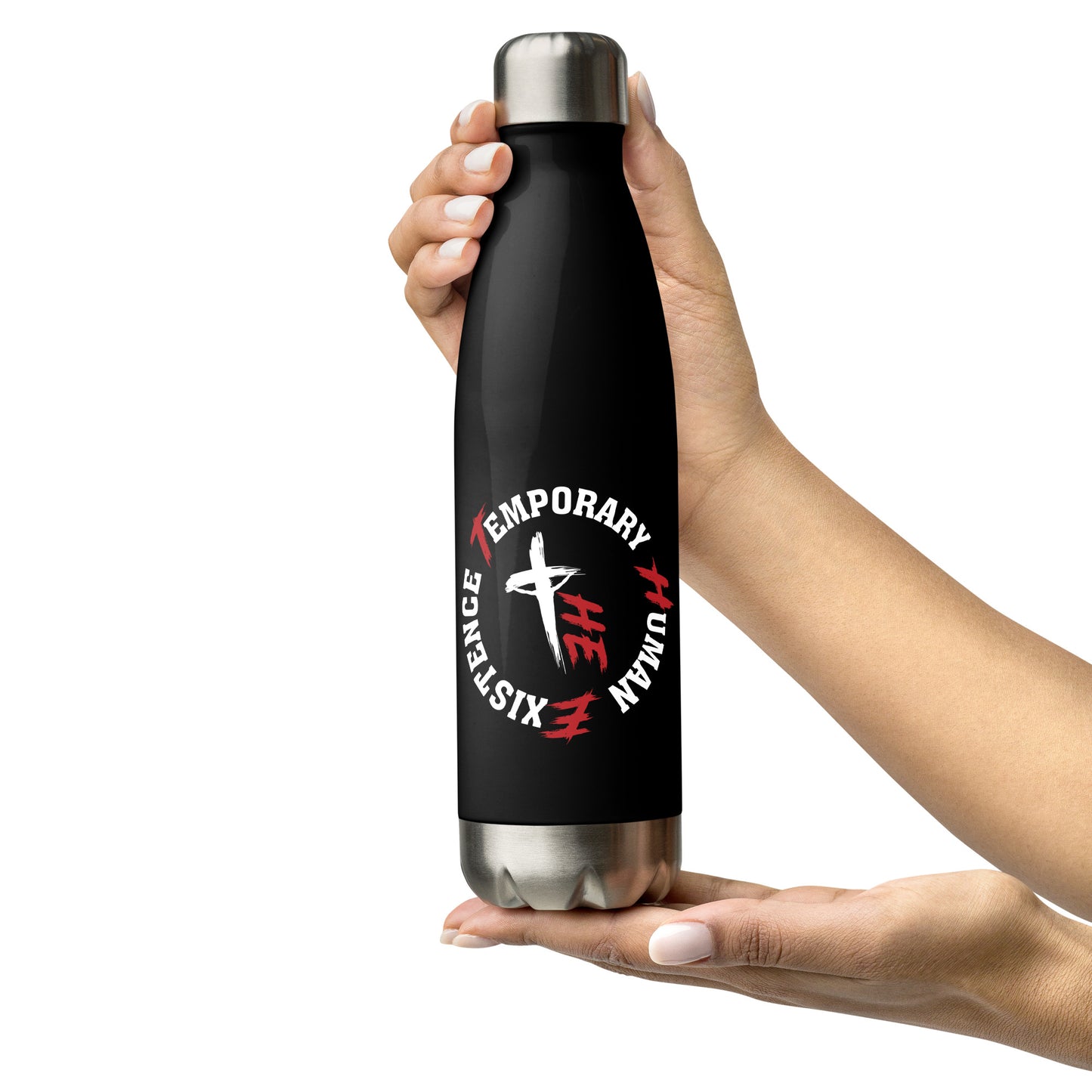 Stainless steel water bottle - Sacrifice Logo