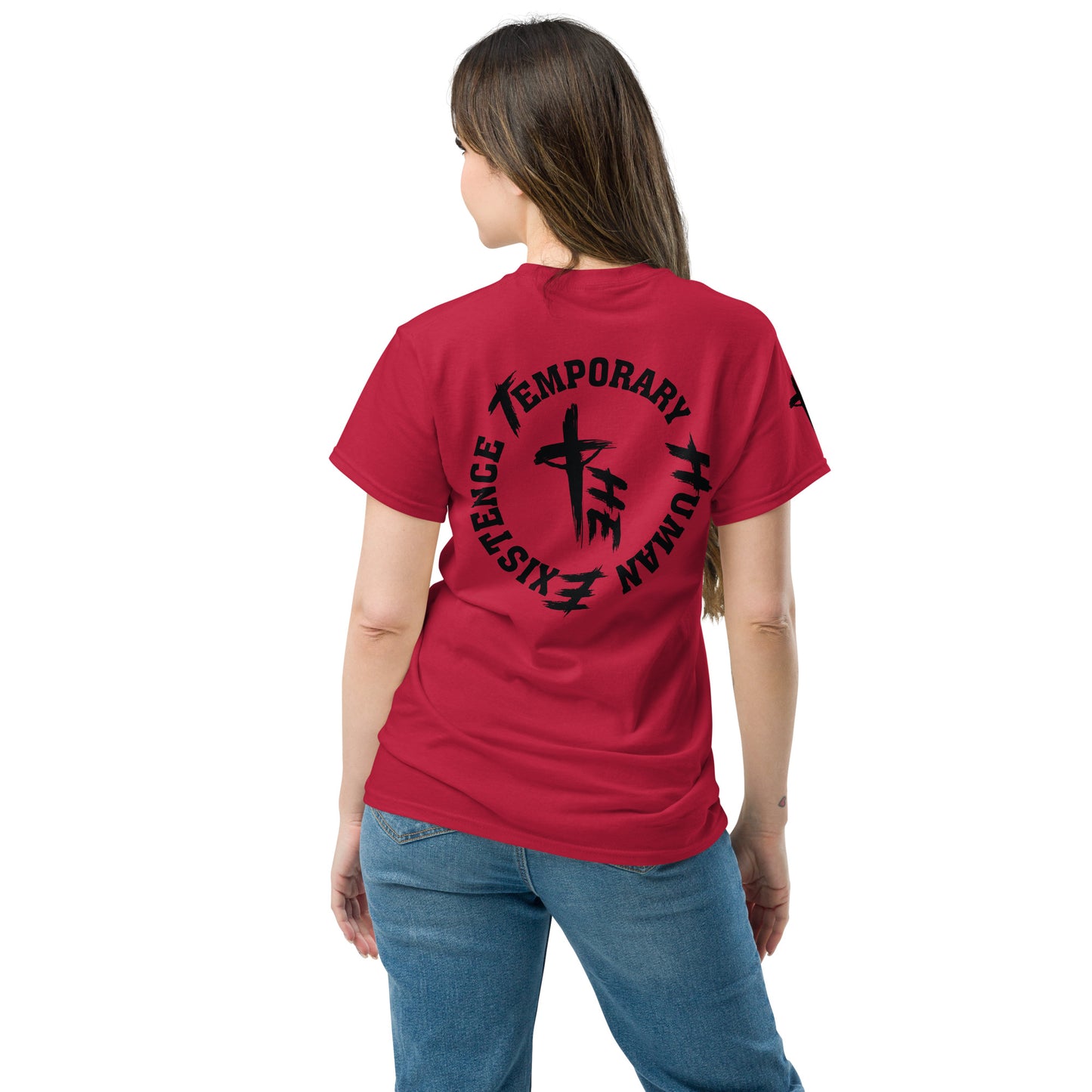 Women's Classic Tee Front/Back/Right Sleeve Logos