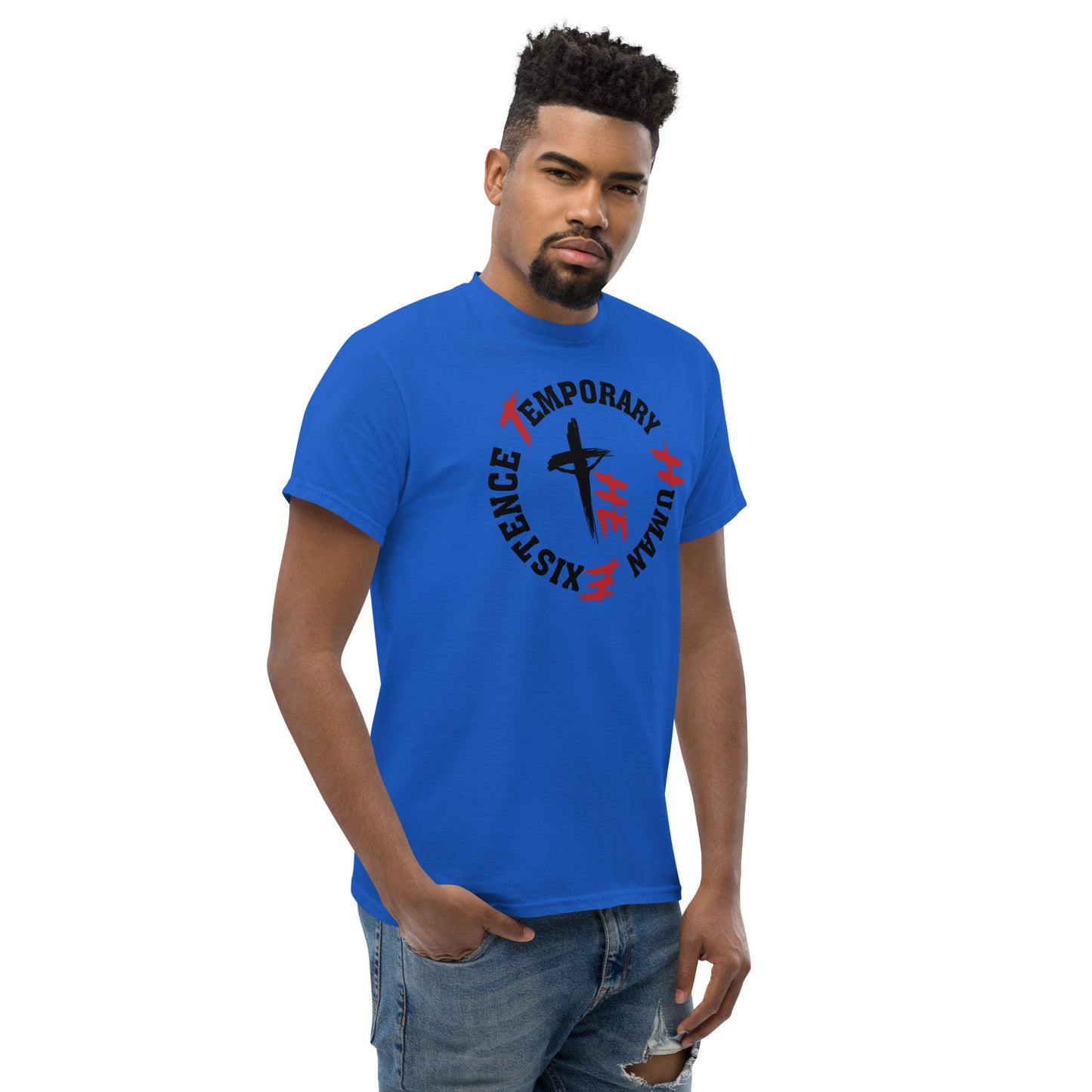 Men's Classic Tee Front Logo Only - Sacrifice Logo