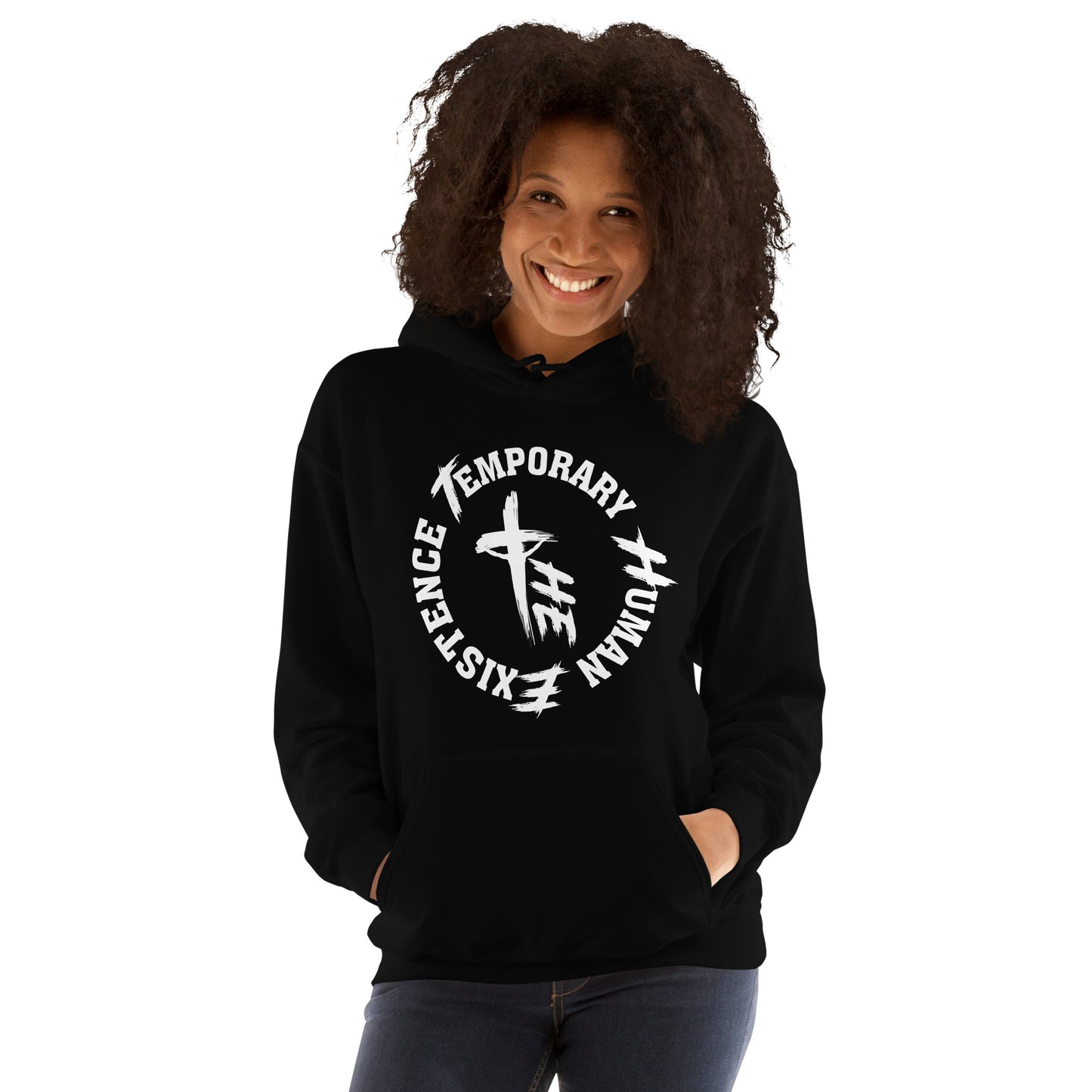 Adult Classic Hoodie Front Logo Only