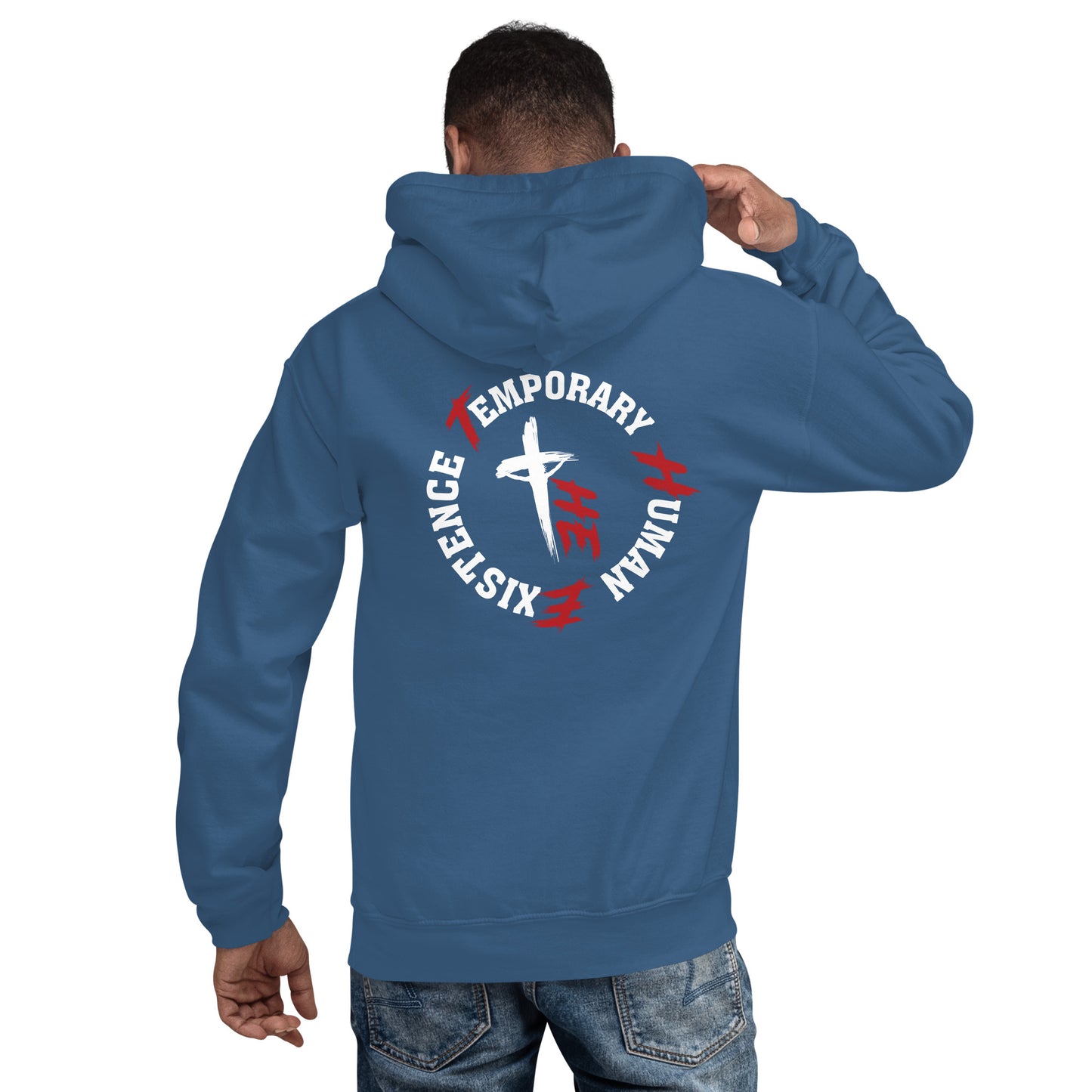 Adult Classic Hoodie Front/Back Logos - Sacrifice Logo