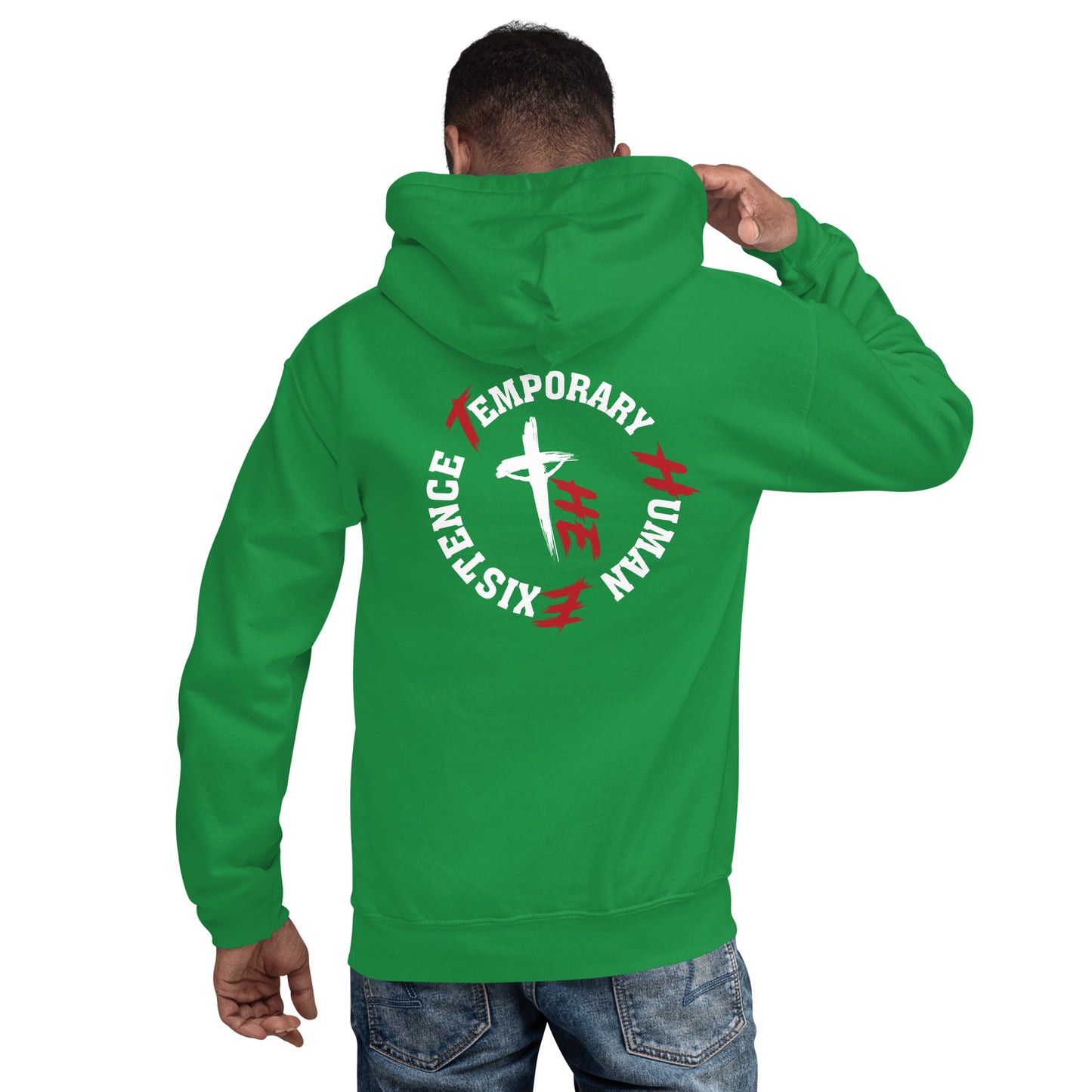 Adult Classic Hoodie Front/Back Logos - Sacrifice Logo