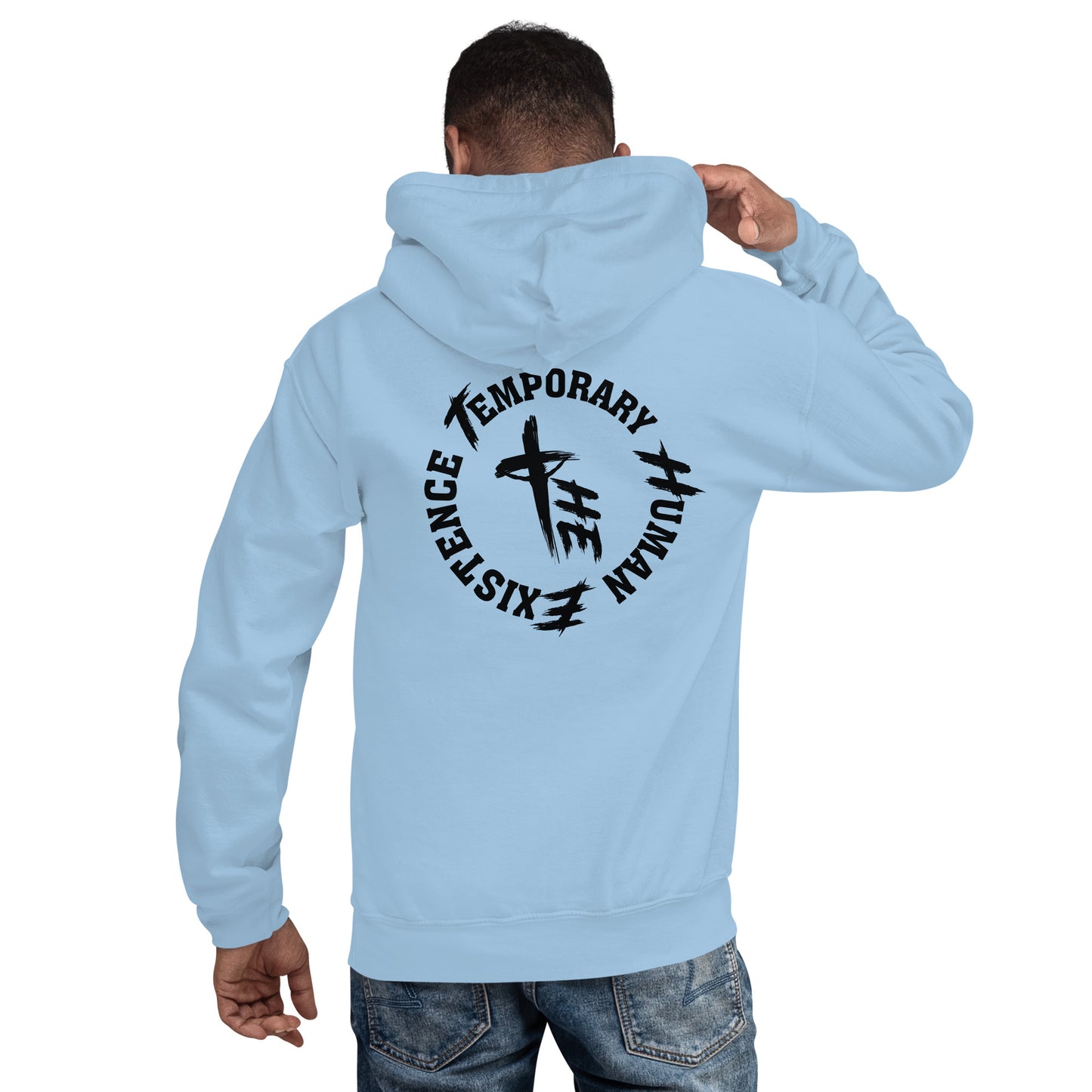 Adult Classic Hoodie Front and Back Logos