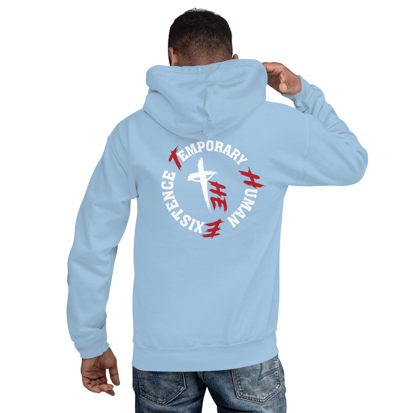 Adult Classic Hoodie Front/Back Logos - Sacrifice Logo