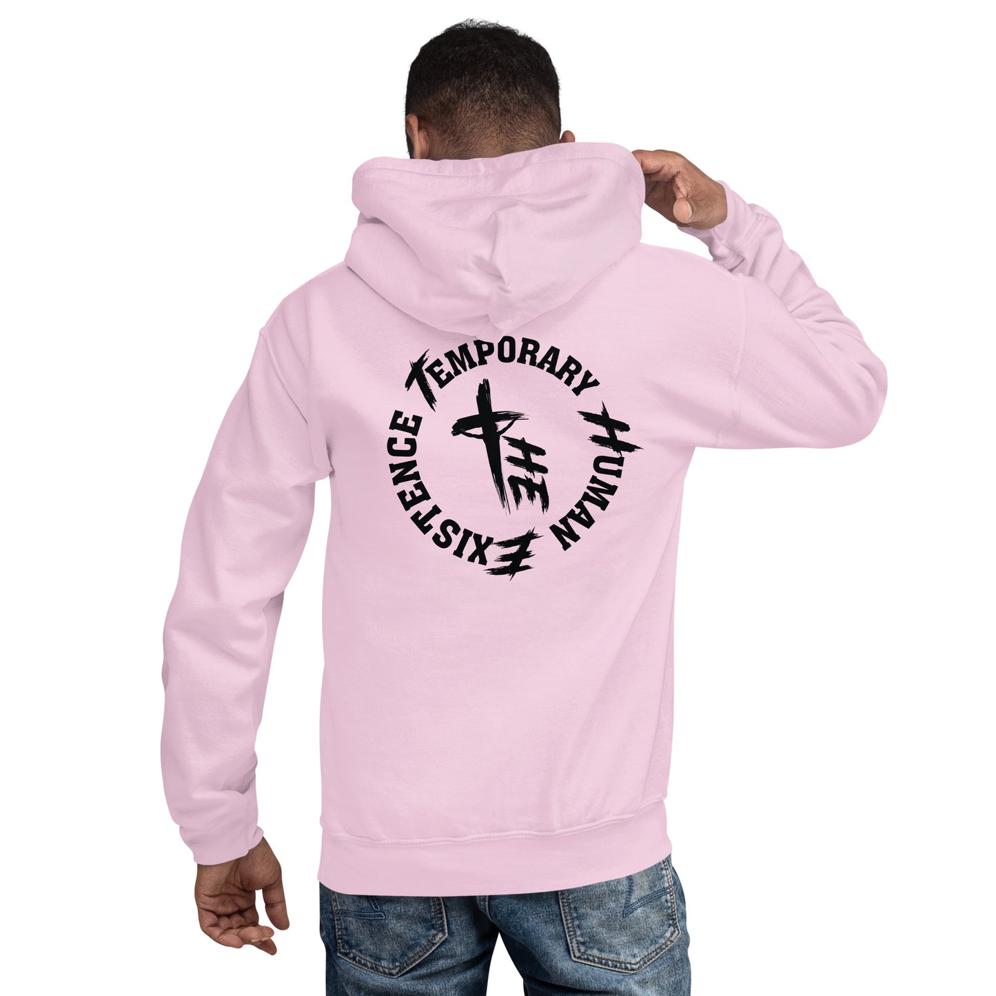 Adult Classic Hoodie Front and Back Logos