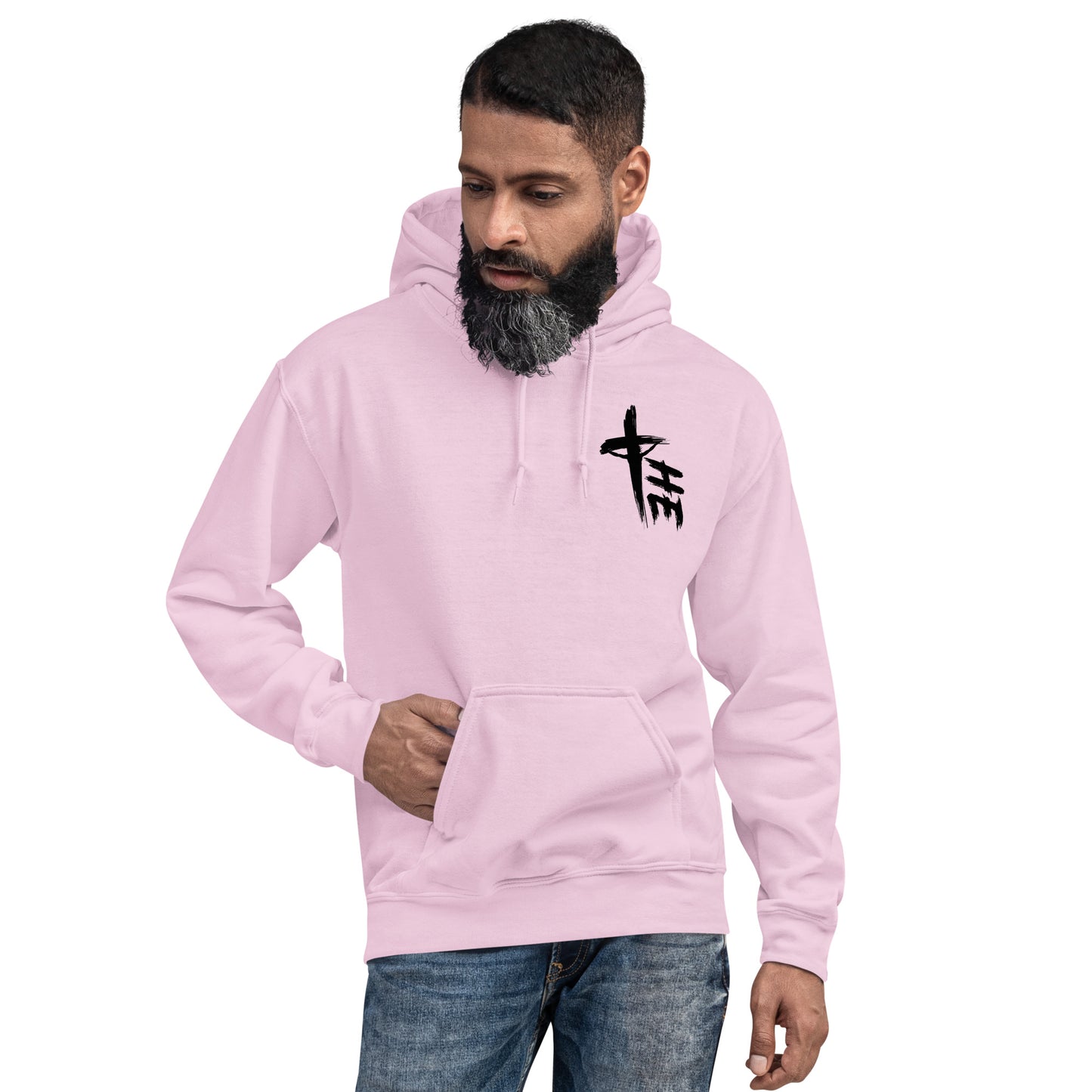 Adult Classic Hoodie Front and Back Logos