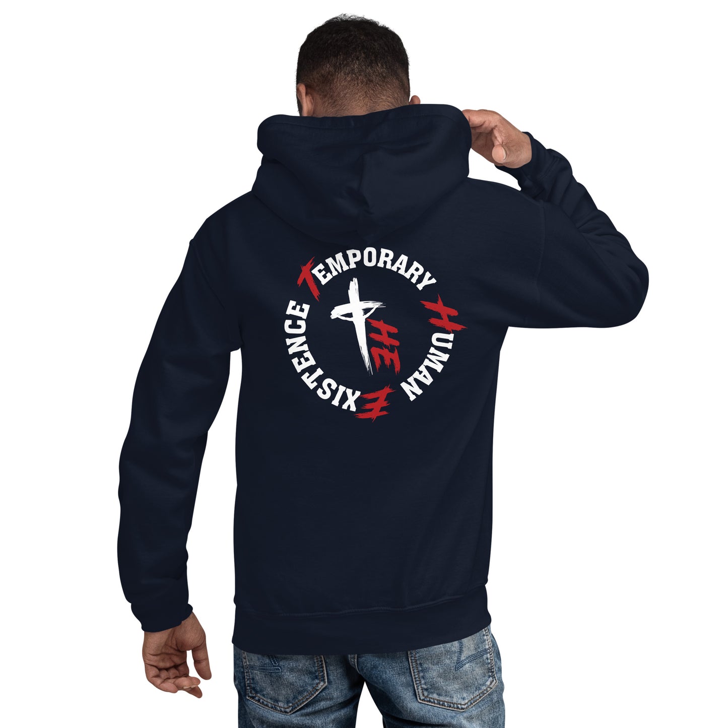 Adult Classic Hoodie Front/Back Logos - Sacrifice Logo