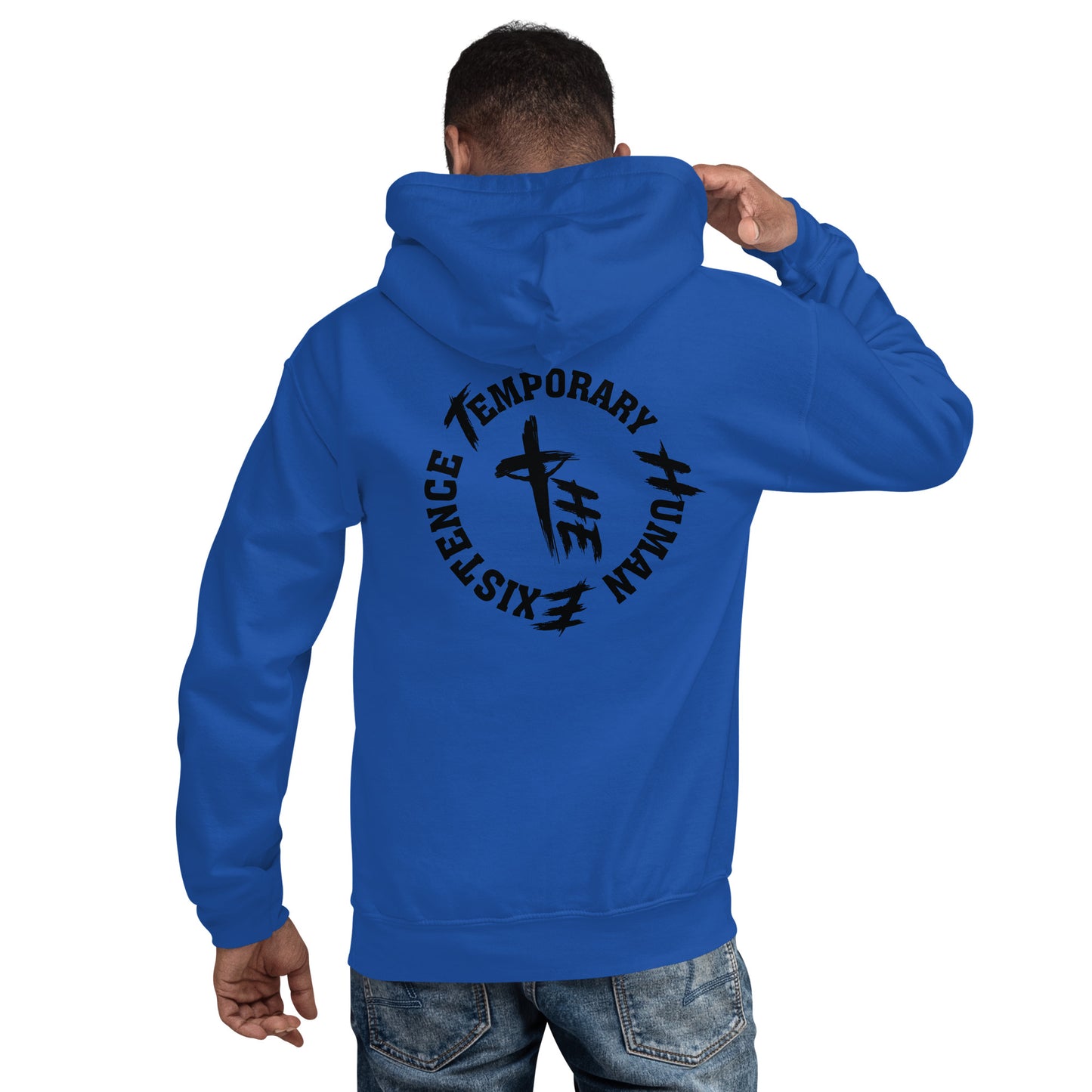 Adult Classic Hoodie Front and Back Logos