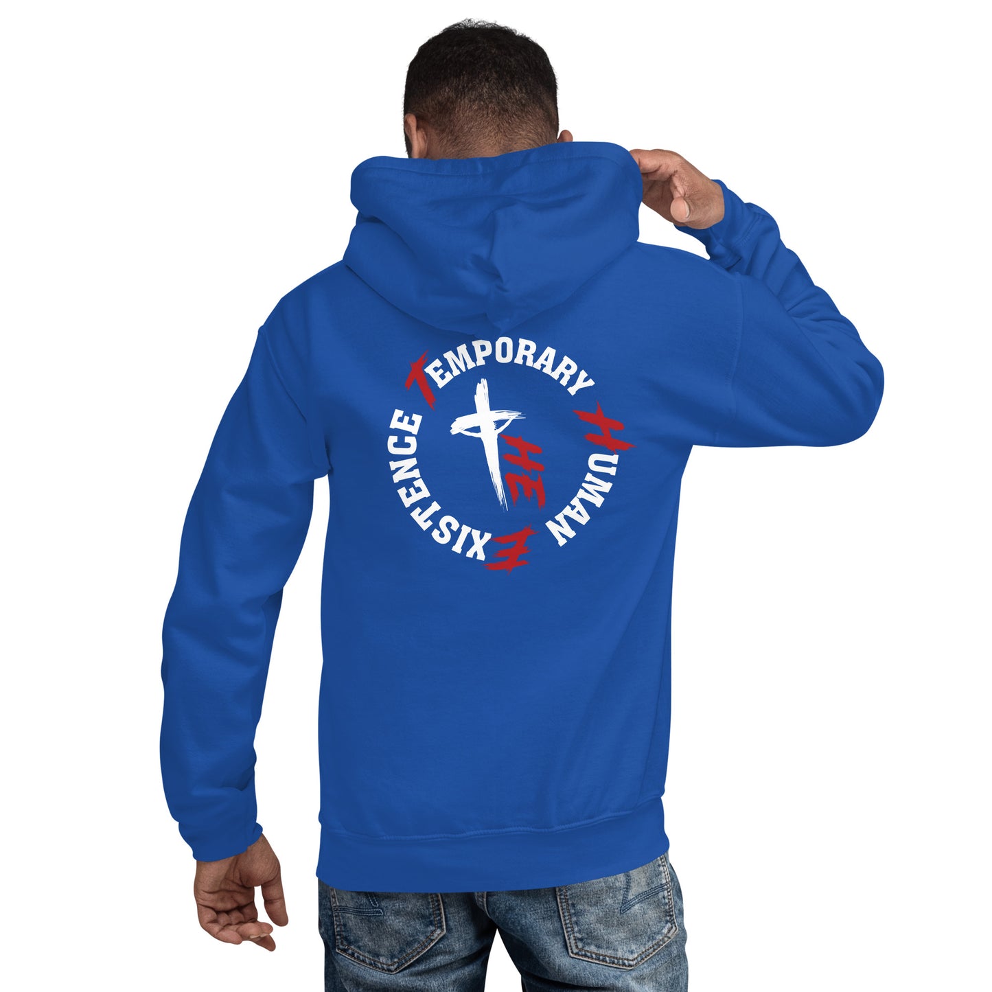 Adult Classic Hoodie Front/Back Logos - Sacrifice Logo