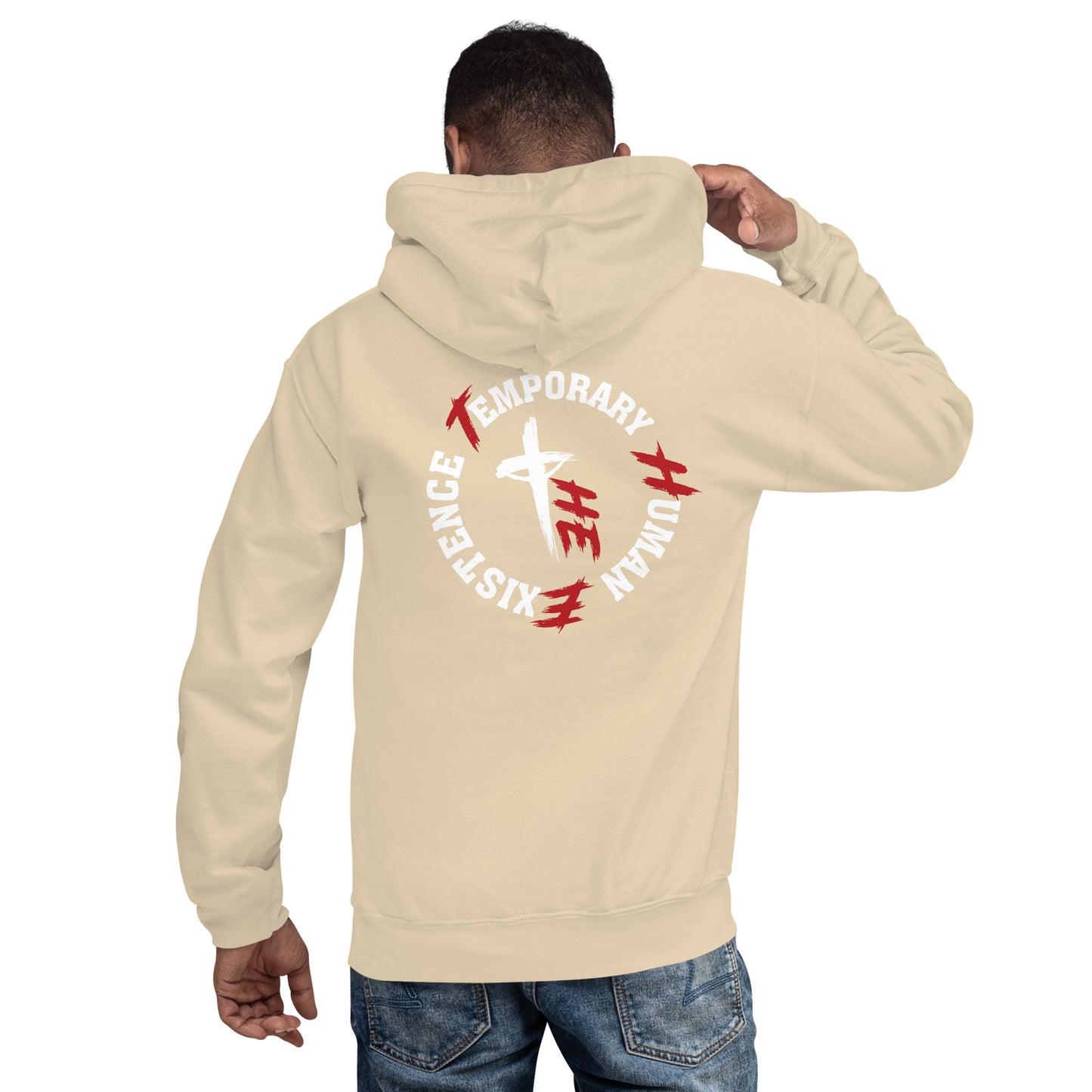 Adult Classic Hoodie Front/Back Logos - Sacrifice Logo