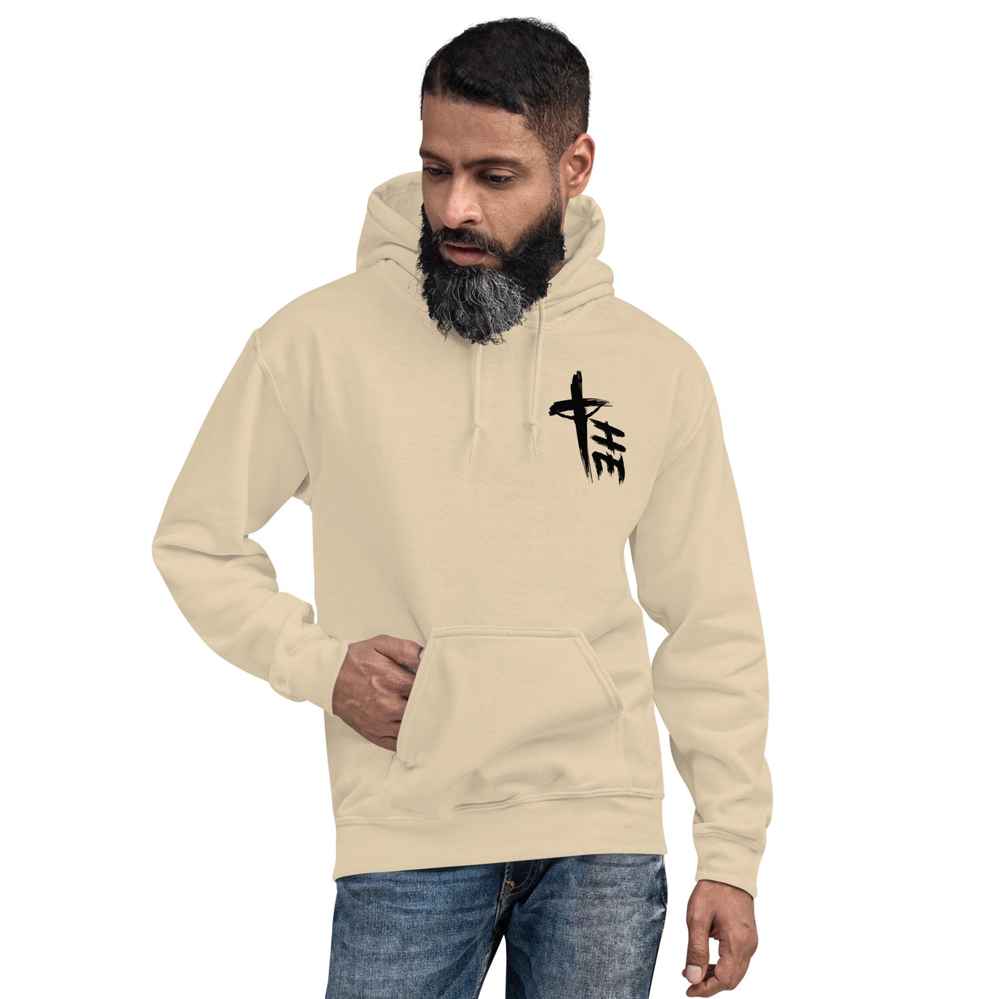 Adult Classic Hoodie Front and Back Logos