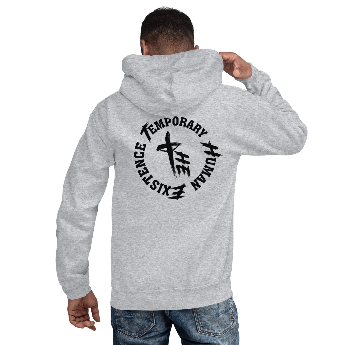 Adult Classic Hoodie Front and Back Logos