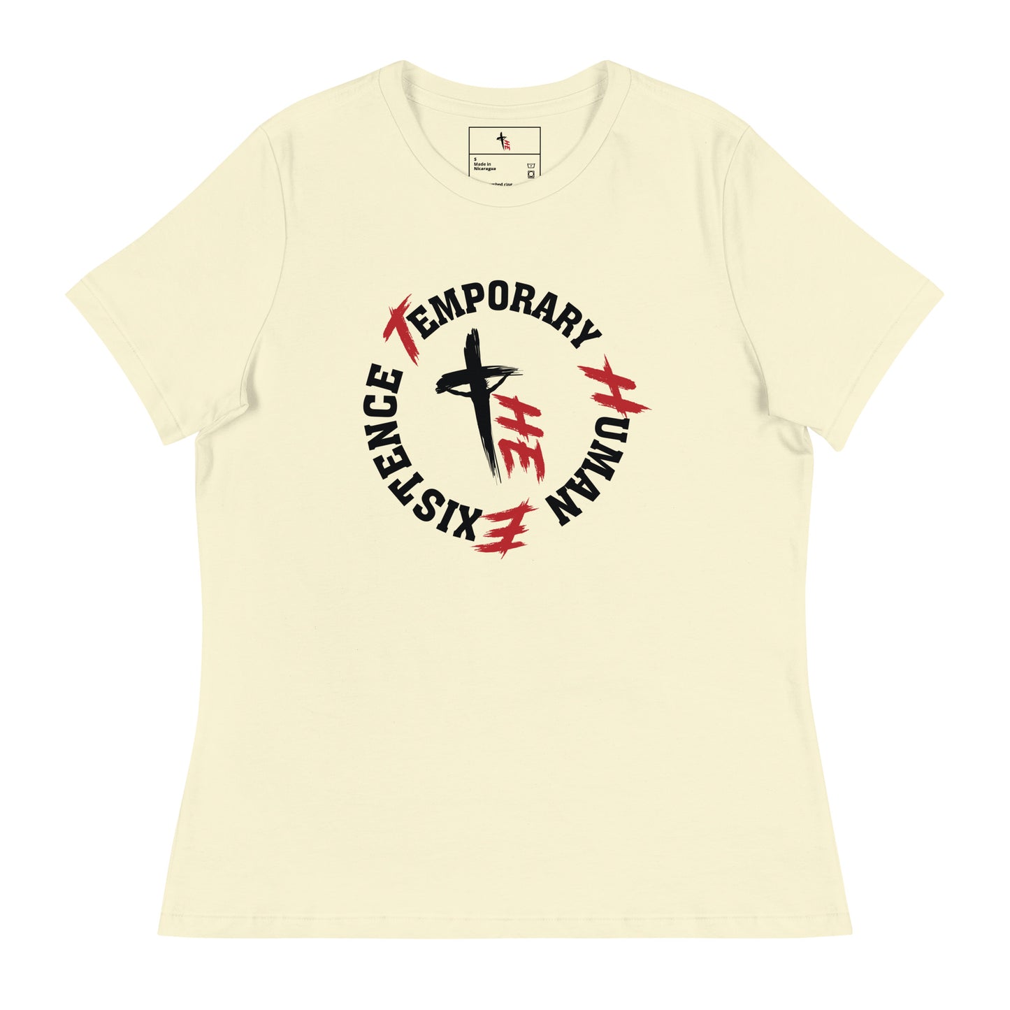 Women's Relaxed T-Shirt - Sacrifice Logo