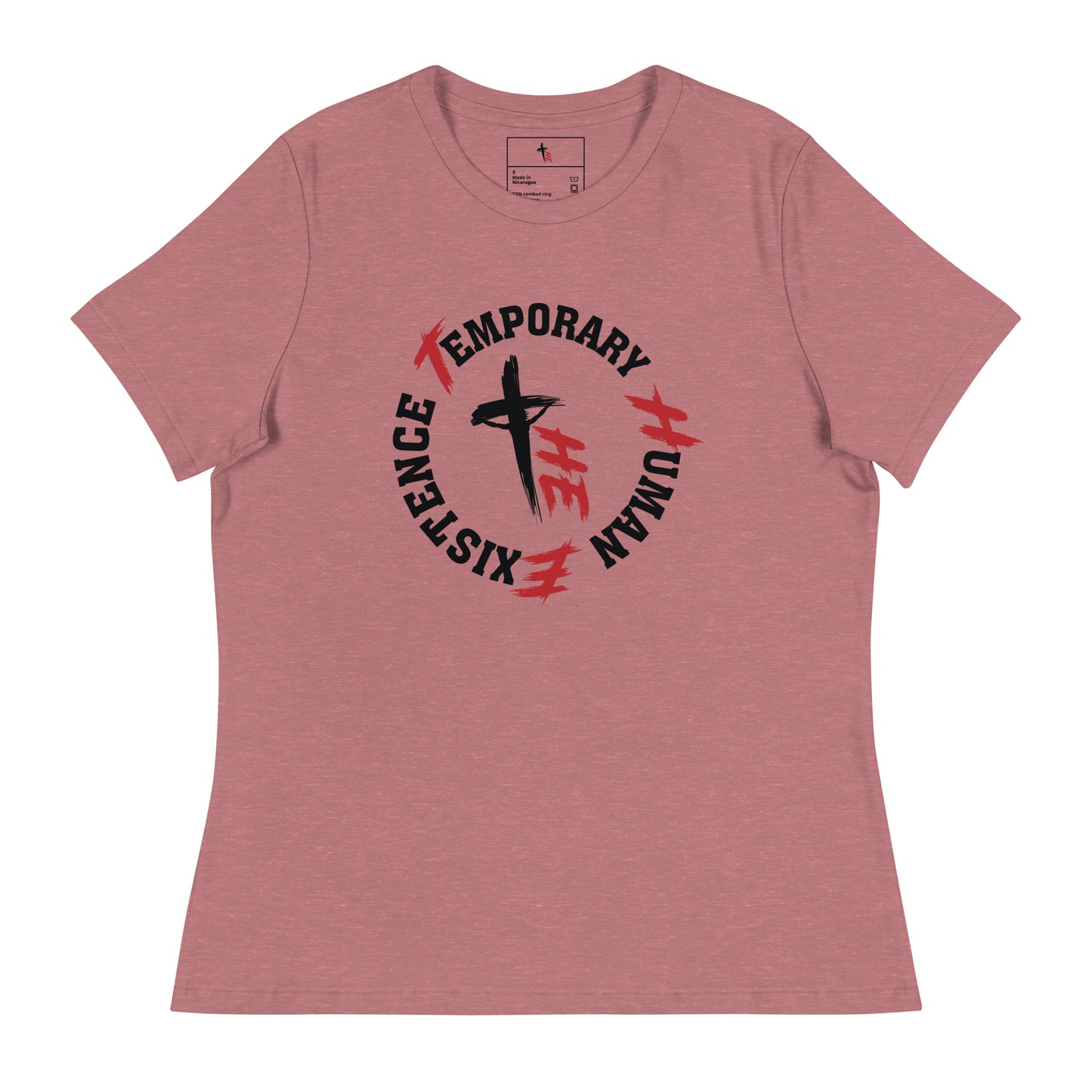 Women's Relaxed T-Shirt - Sacrifice Logo