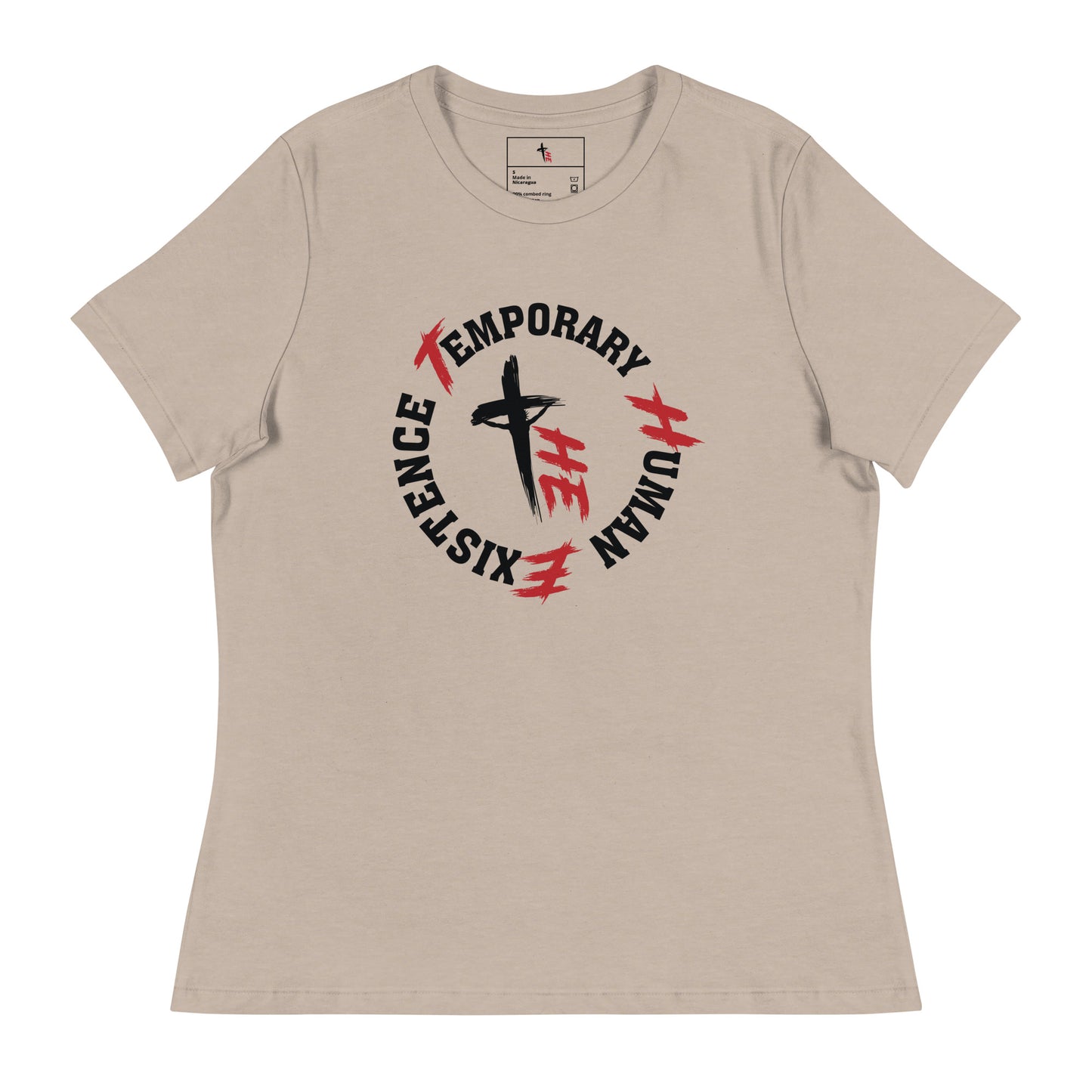 Women's Relaxed T-Shirt - Sacrifice Logo