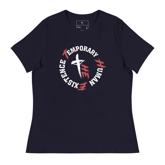 Women's Relaxed T-Shirt - Sacrifice Logo