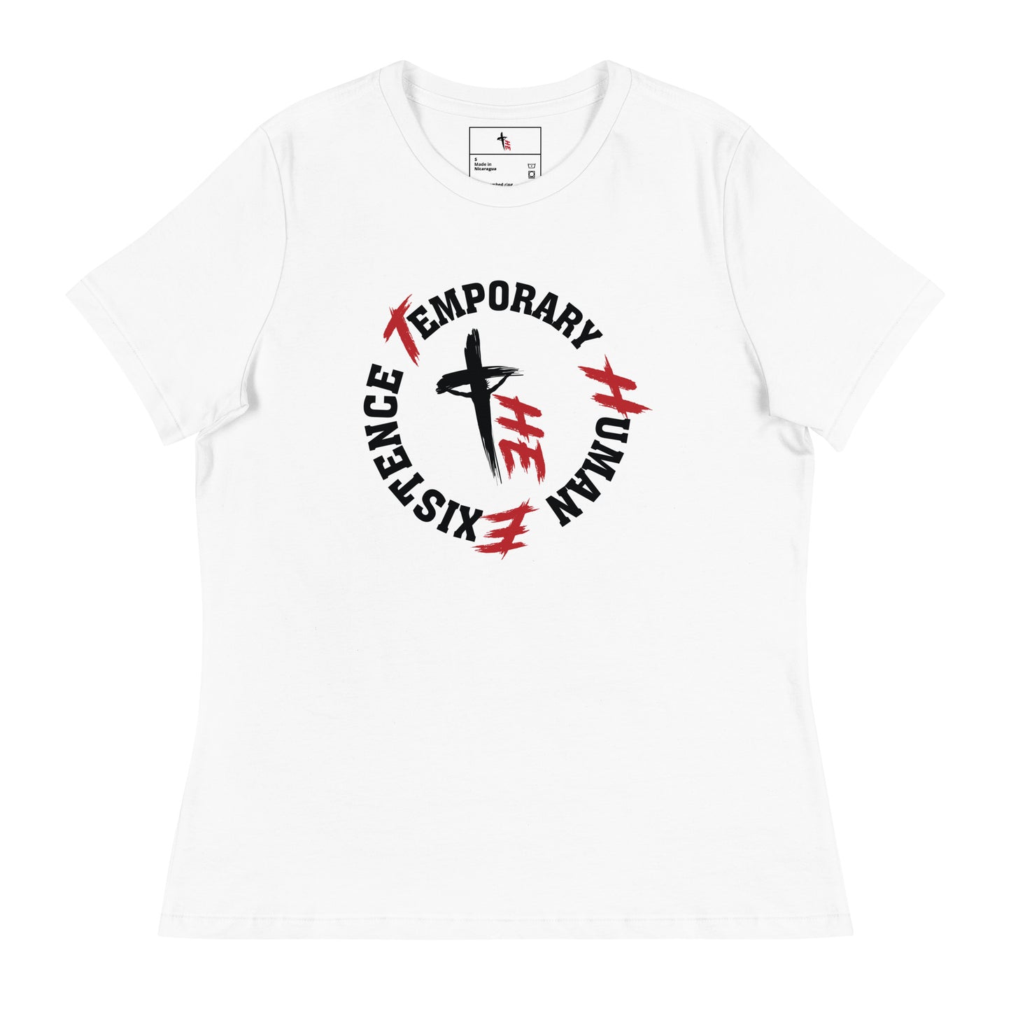 Women's Relaxed T-Shirt - Sacrifice Logo