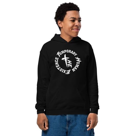 Youth Classic Hoodie Front Logo